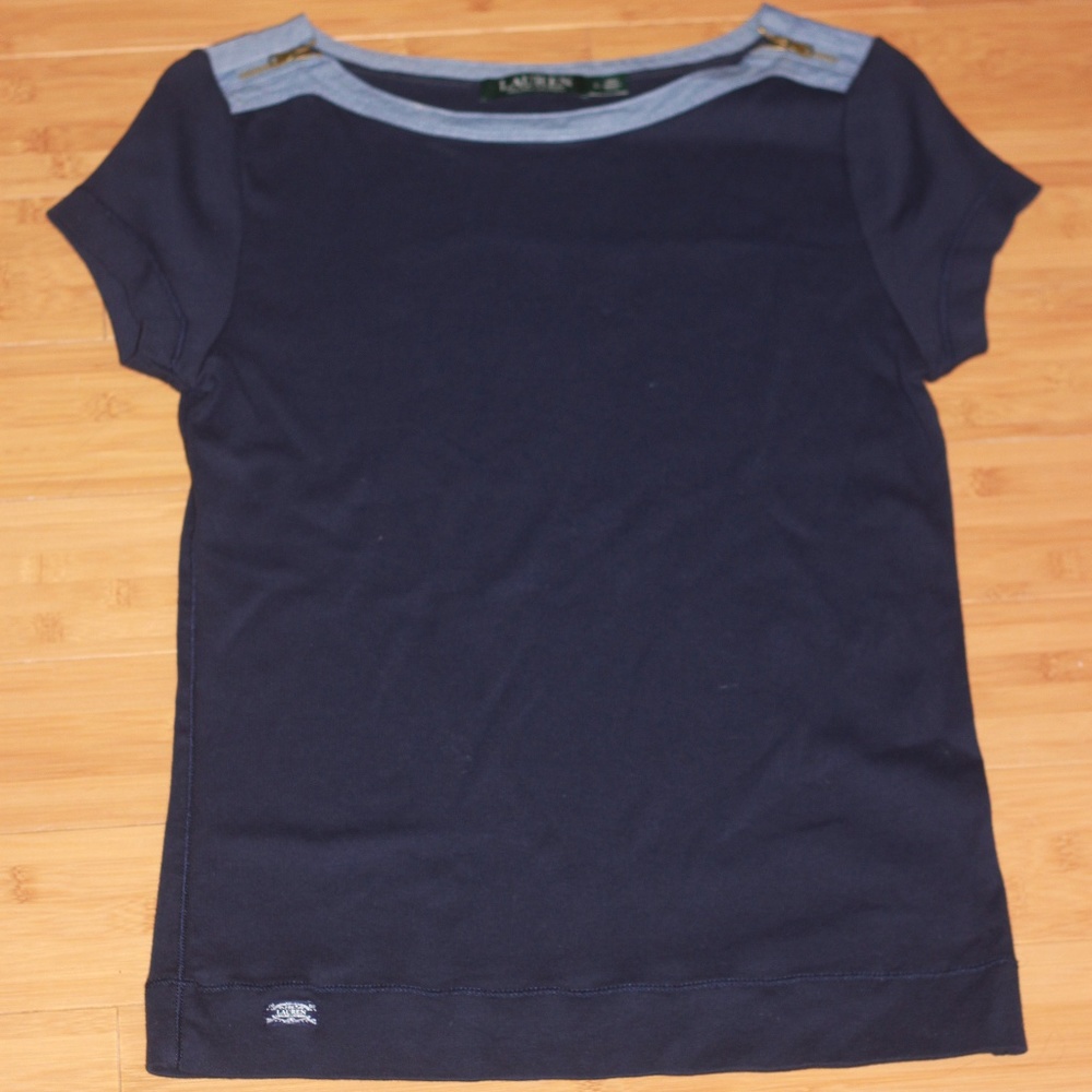 LAUREN Ralph Lauren Boatneck With Zippers